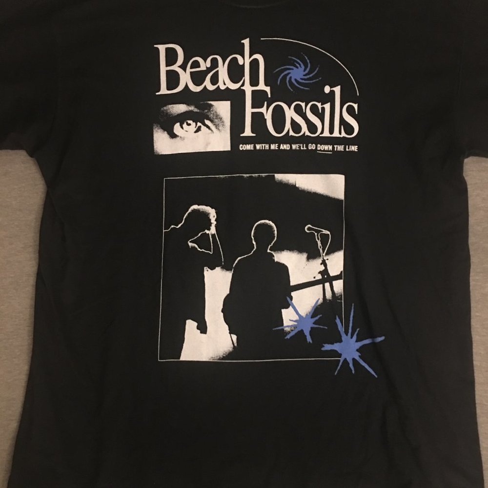 Beach Fossils Official Down the Line T-Shirt XL
